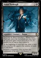 Magic the Gathering Card - Vislor Turlough - MTG Circle