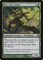 Magic the Gathering Card - Rhys the Exiled - MTG Circle