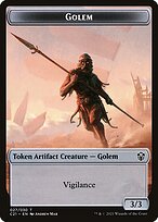 Magic the Gathering Card - Golem - MTG Circle