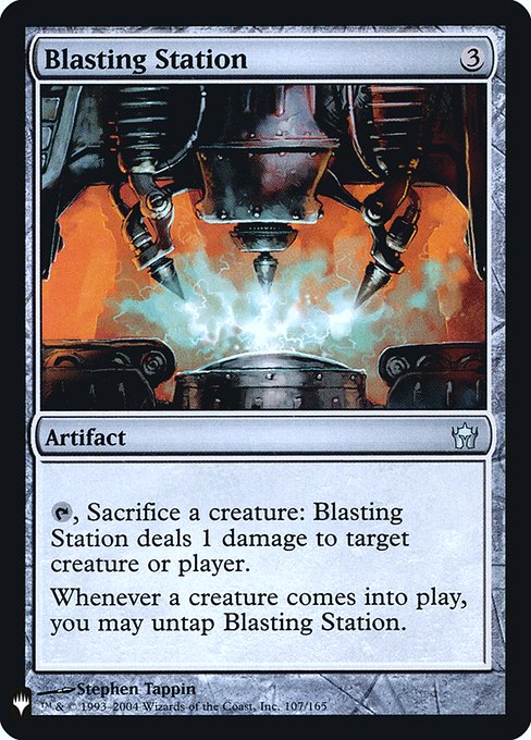 Magic the Gathering Card - Blasting Station - MTG Circle