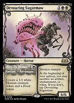 Magic the Gathering Card - Devouring Sugarmaw // Have for Dinner - MTG Circle