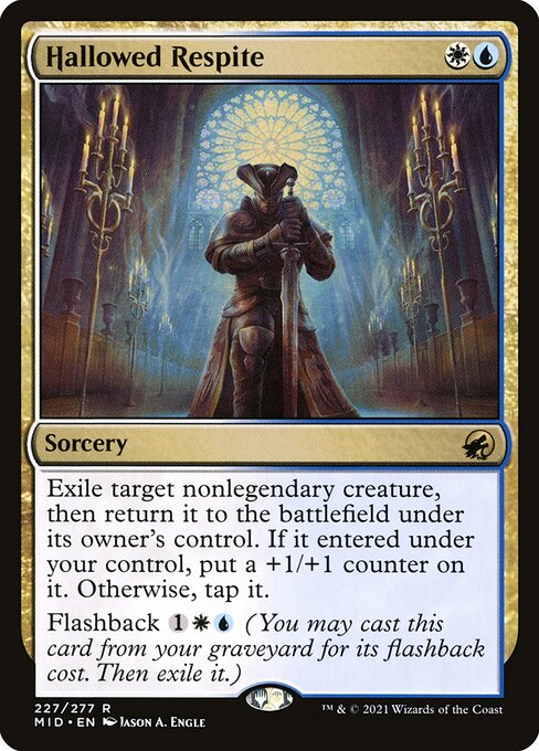 Magic the Gathering Card - Hallowed Respite - MTG Circle
