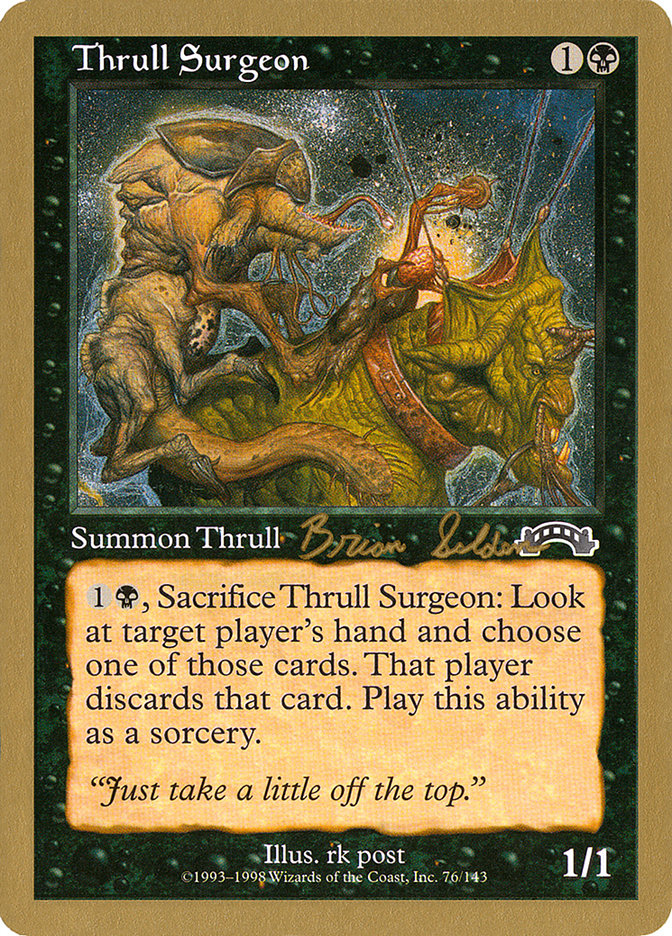 Magic the Gathering Card - Thrull Surgeon - MTG Circle