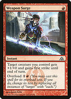 Magic the Gathering Card - Weapon Surge - MTG Circle