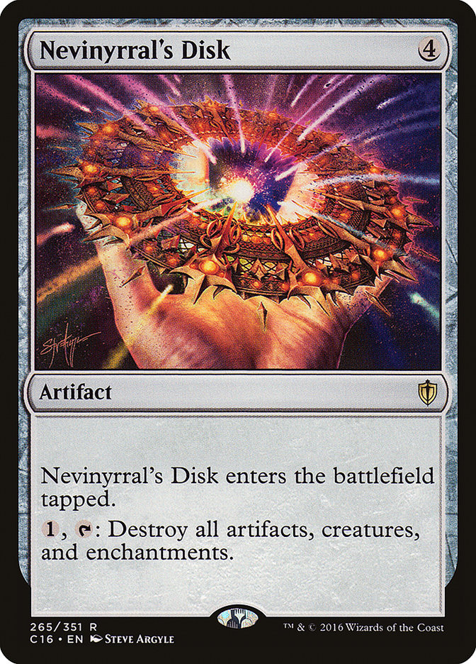 Magic the Gathering Card - Nevinyrral's Disk - MTG Circle
