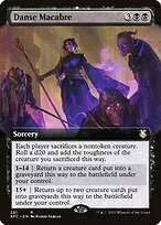Magic the Gathering Card - Danse Macabre - MTG Circle