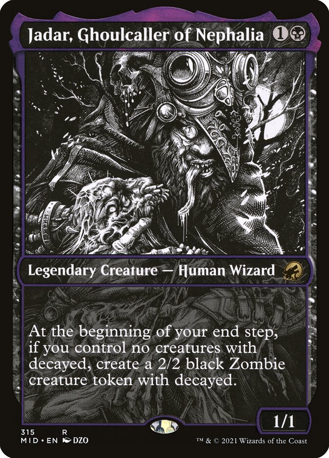 Magic the Gathering Card - Jadar, Ghoulcaller of Nephalia - MTG Circle