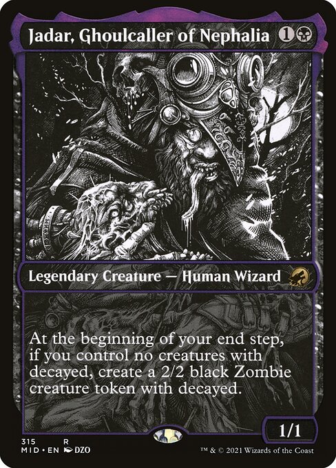 Magic the Gathering Card - Jadar, Ghoulcaller of Nephalia - MTG Circle