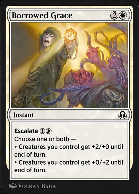 Magic the Gathering Card - Borrowed Grace - MTG Circle