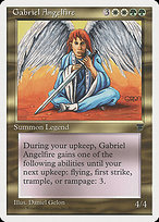 Magic the Gathering Card - Gabriel Angelfire - MTG Circle