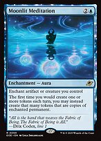 Magic the Gathering Card - Moonlit Meditation - MTG Circle