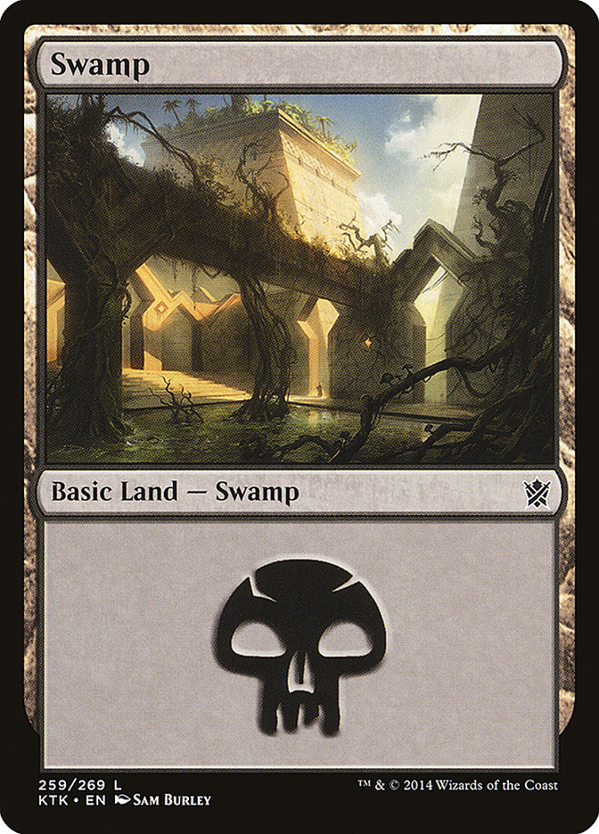 Magic the Gathering Card - Swamp - MTG Circle