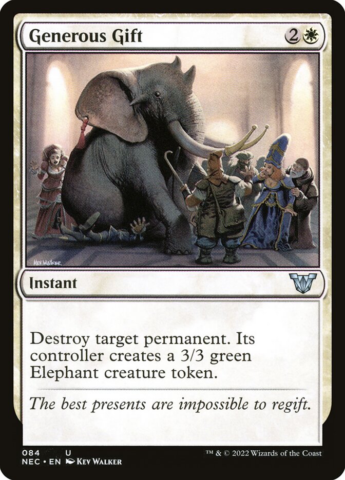Magic the Gathering Card - Generous Gift - MTG Circle