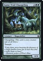 Magic the Gathering Card - Game-Trail Changeling - MTG Circle