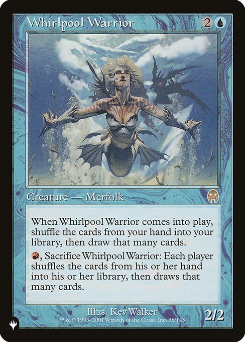 Magic the Gathering Card - Whirlpool Warrior - MTG Circle