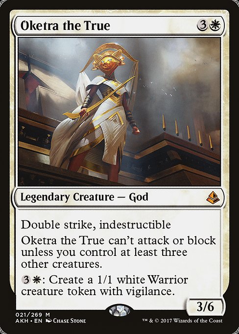Magic the Gathering Card - Oketra the True - MTG Circle