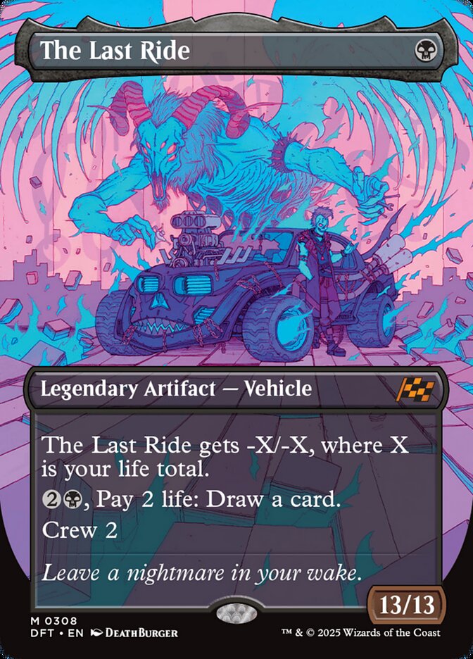 Magic the Gathering Card - The Last Ride - MTG Circle