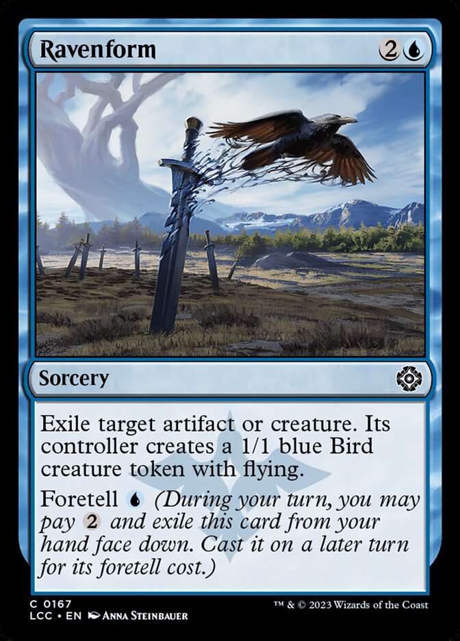 Magic the Gathering Card - Ravenform - MTG Circle