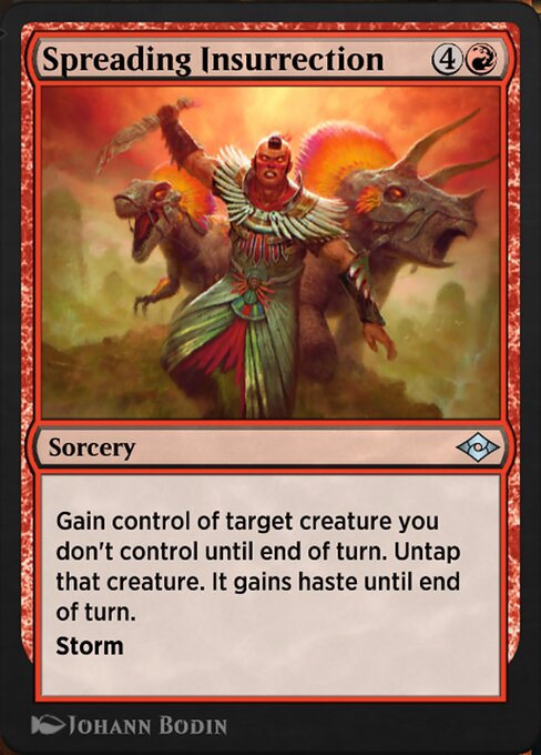 Magic the Gathering Card - Spreading Insurrection - MTG Circle