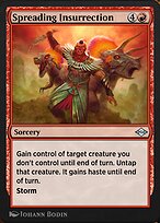 Magic the Gathering Card - Spreading Insurrection - MTG Circle