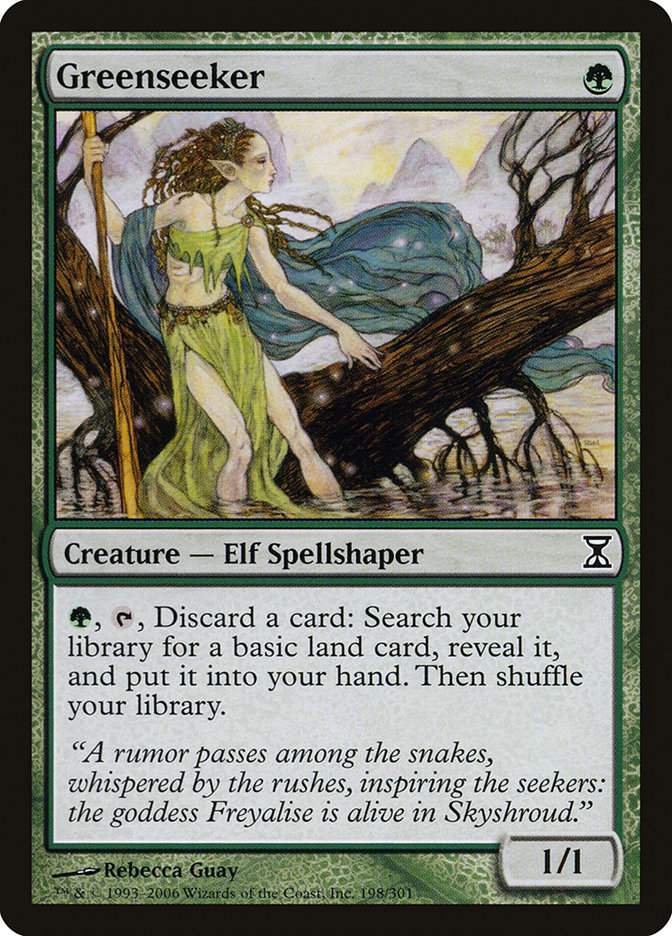 Magic the Gathering Card - Greenseeker - MTG Circle