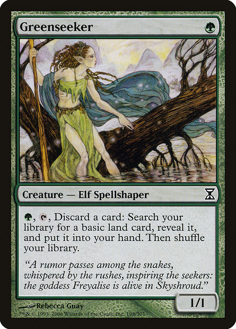 Magic the Gathering Card - Greenseeker - MTG Circle