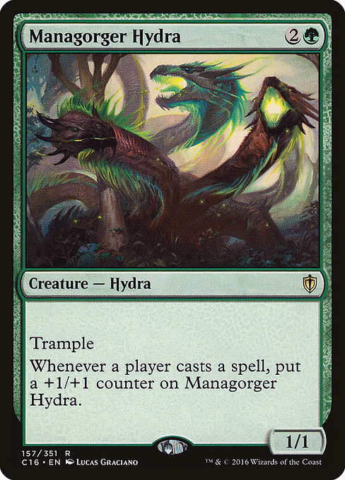 Magic the Gathering Card - Managorger Hydra - MTG Circle