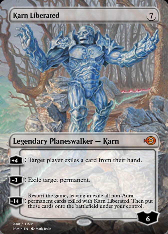Magic the Gathering Card - Karn Liberated - MTG Circle