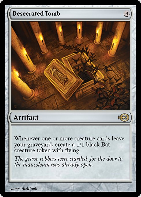 Magic the Gathering Card - Desecrated Tomb - MTG Circle