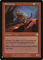 Magic the Gathering Card - Scoria Cat - MTG Circle