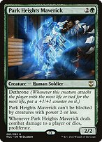 Magic the Gathering Card - Park Heights Maverick - MTG Circle