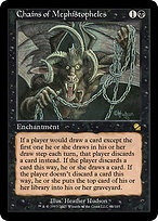 Magic the Gathering Card - Chains of Mephistopheles - MTG Circle