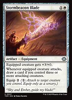 Magic the Gathering Card - Stormbeacon Blade - MTG Circle