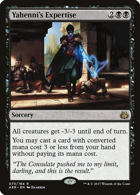 Magic the Gathering Card - Yahenni's Expertise - MTG Circle
