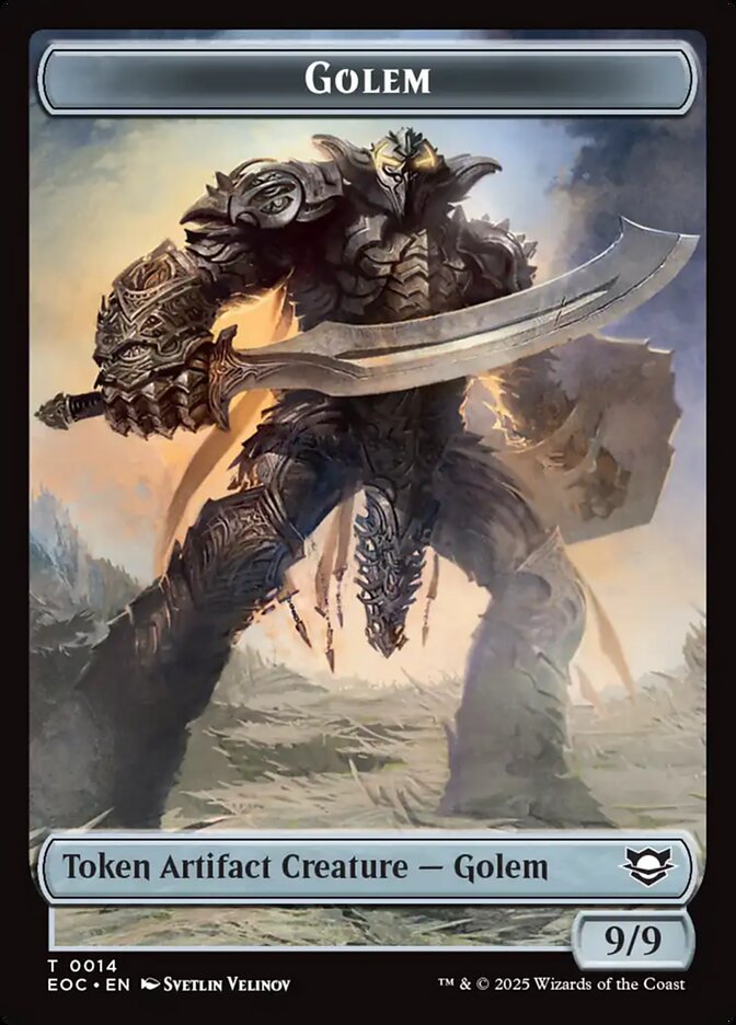Magic the Gathering Card - Golem - MTG Circle
