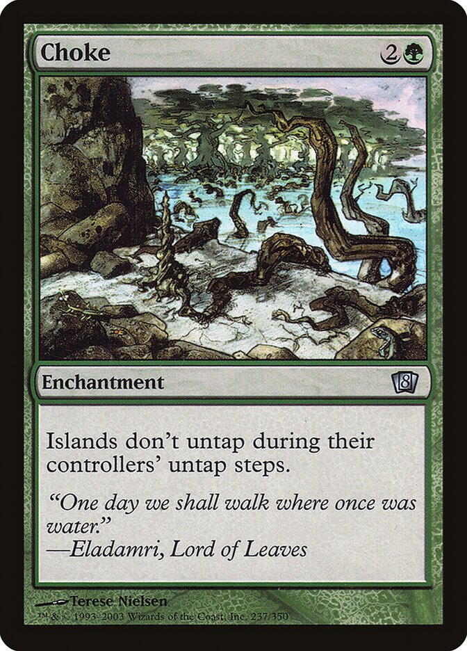 Magic the Gathering Card - Choke - MTG Circle
