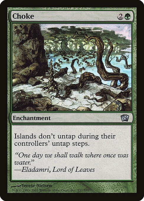 Magic the Gathering Card - Choke - MTG Circle
