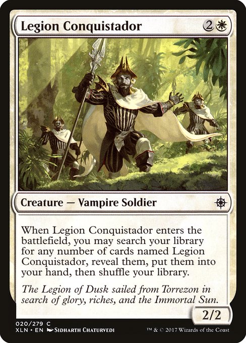 Magic the Gathering Card - Legion Conquistador - MTG Circle