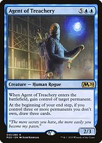 Magic the Gathering Card - Agent of Treachery - MTG Circle