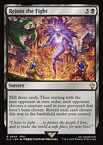 Magic the Gathering Card - Rejoin the Fight - MTG Circle