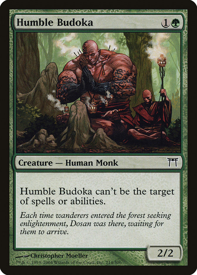 Magic the Gathering Card - Humble Budoka - MTG Circle