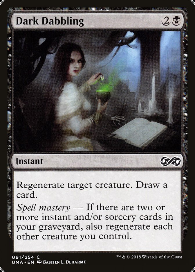 Magic the Gathering Card - Dark Dabbling - MTG Circle