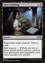 Magic the Gathering Card - Dark Dabbling - MTG Circle