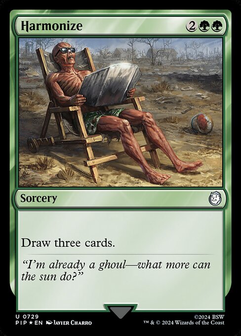 Magic the Gathering Card - Harmonize - MTG Circle