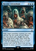 Magic the Gathering Card - Become Anonymous - MTG Circle