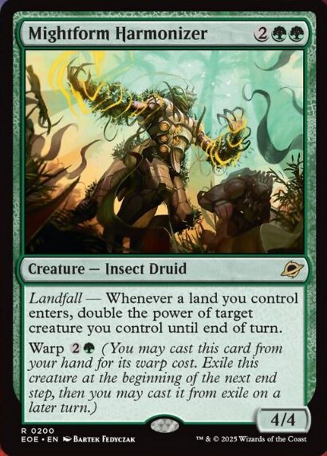 Magic the Gathering Card - Mightform Harmonizer - MTG Circle
