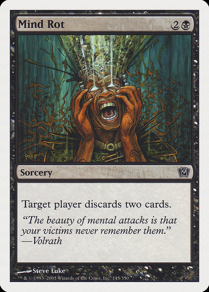 Magic the Gathering Card - Mind Rot - MTG Circle