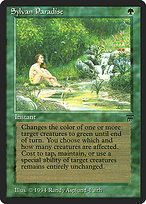 Magic the Gathering Card - Sylvan Paradise - MTG Circle