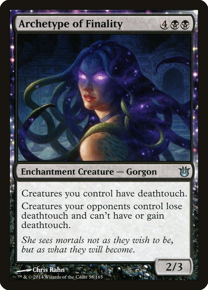 Magic the Gathering Card - Archetype of Finality - MTG Circle