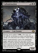 Magic the Gathering Card - Crabomination - MTG Circle